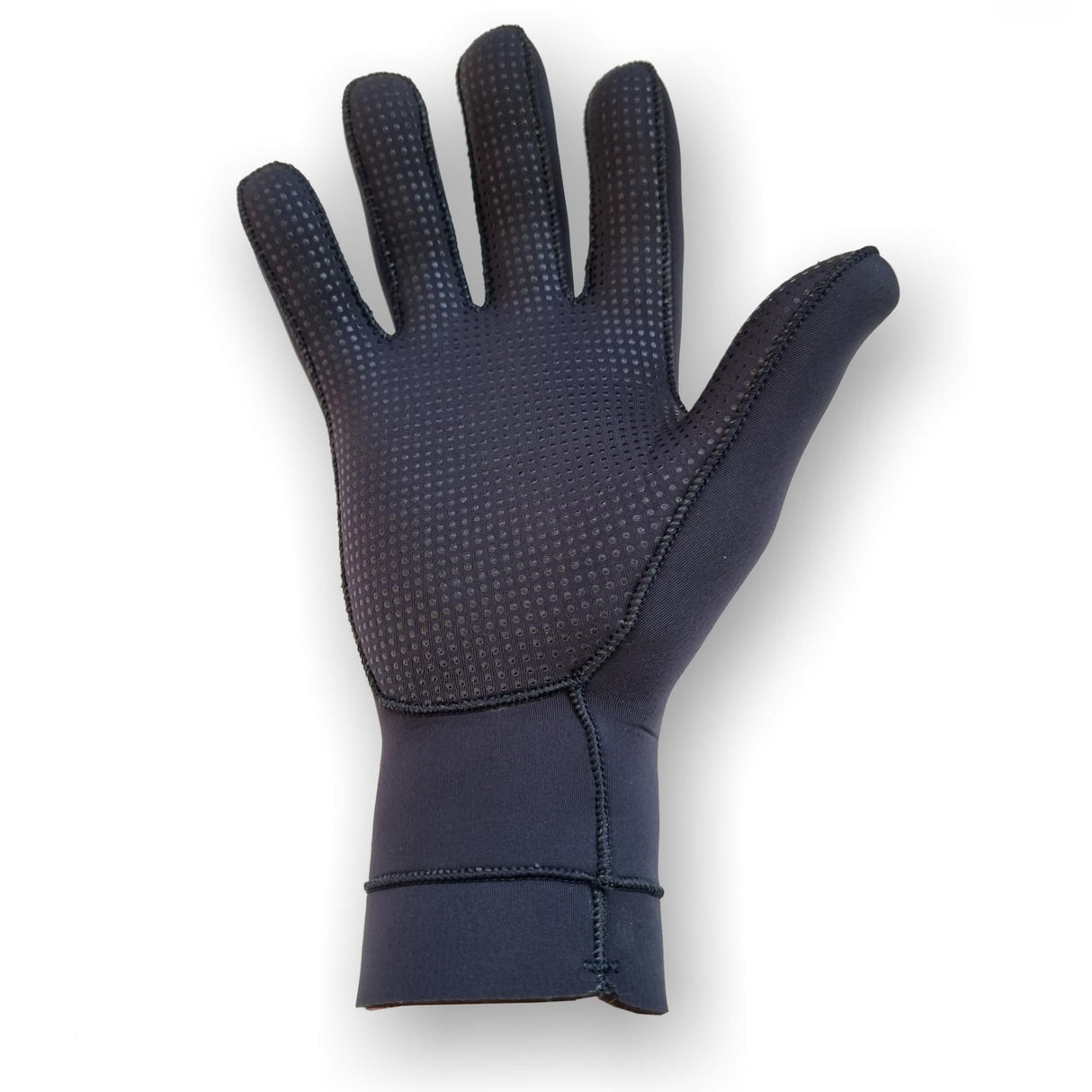 MDNS Pioneer Neopren Handschuh in Dunkelblau mit griffiger Oberfläche, Frontansicht