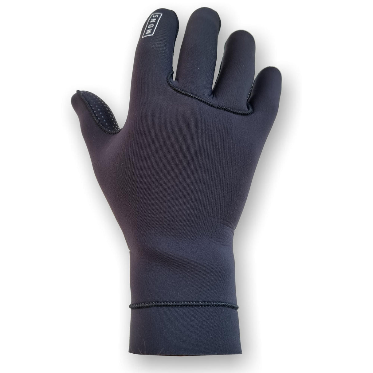 MDNS Pioneer Neopren Handschuhe in Dunkelblau mit Griffnoppen, Vorderansicht