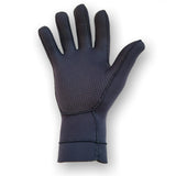 MDNS Pioneer Neopren Handschuh in Dunkelblau mit strukturierter Handfläche, Frontalansicht