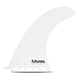 Futures Single Fin Performance Thermotech Surfboard Finne in Weiß, Seitenansicht