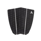 ROAM Footpad ECO Algae Traction Pad 3-tlg, schwarze Oberfläche mit Waffelmuster, Draufsicht