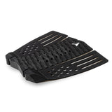 Roam Footpad Deck Grip Traction Comp Pad schwarz mit Noppen und Rillen, Draufsicht