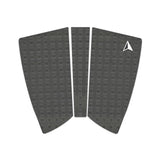 Roam Footpad Deck Grip Traction Pad 2+1 in Grau mit strukturierter Oberfläche, Draufsicht