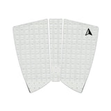 Roam Footpad Deck Grip Traction Pad 2+1 weiß mit strukturierter Oberfläche, Draufsicht