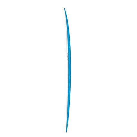 Torq TEC M2.0 Surfboard in Blau, schlankes Design von vorne