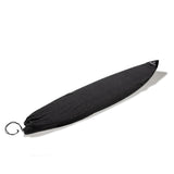 ROAM ECO Shortboard Surfboard Socke in Schwarz, Neopren-Schutzhülle mit Zugverschluss, Seitenansicht