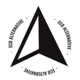 ROAM ECO Shortboard Surfboard Socke, schwarze Tasche aus Öko-Material mit Dreiecks-Logo und Eco Alternative Text