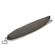 ROAM ECO Shortboard Surfboard Socke in Schwarz-Weiß mit Rippenstruktur, Transportschutz mit Tragegriff