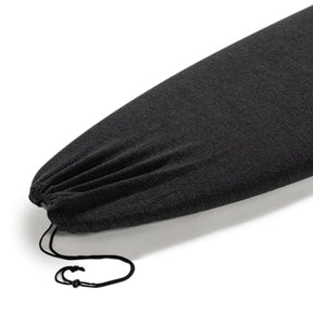 ROAM ECO Funboard Surfboard Socke in Schwarz, Neopren-Schutzhülle mit Zugkordel, Seitenansicht