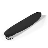 ROAM ECO Longboard Surfboard Socke in Schwarz, Neopren-Schutzhülle mit Tragegriff, Schrägansicht