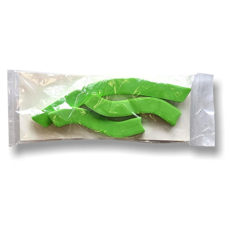 Simba Surf Helm Halo Fit Pads 9mm grün, Schaumstoff-Polsterung in transparenter Verpackung