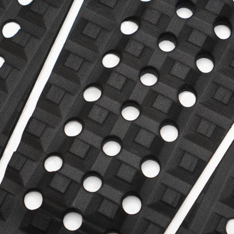 Futures Traction Pad Brewster Narrow schwarz mit weißen Noppen und Streifen, strukturierte Oberfläche für Surfboard Grip