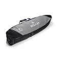 ROAM Coffin Wheelie Boardbag grau-schwarz mit Rollen, Seitenperspektive