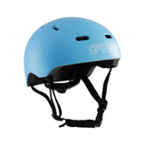 Gath Multisports Helm RGM in Hellblau mit schwarzen Riemen, Seitenansicht