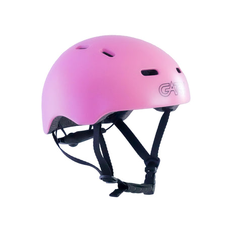 Gath Multisports Helm RGM in Pink mit schwarzen Riemen, Seitenansicht