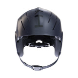 HYDA Coanda Fusion Wassersport Helm in Dunkelblau, Frontalansicht, mit Belüftungsöffnungen und Kinnriemen
