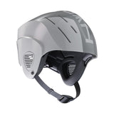 HYDA Coanda Fusion Wassersport Helm grau, Seitenansicht, mit Belüftungsschlitzen und Kinnriemen