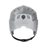 HYDA Coanda Core Wassersport Helm in Grau, Vorderansicht, mit Belüftungsöffnungen und Kinnriemen