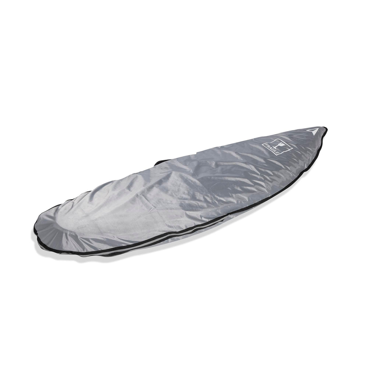 Roam Surfboard Stealth Sleeve Short, grau, Schutzschutzhülle aus Kunststoff, Seitenperspektive