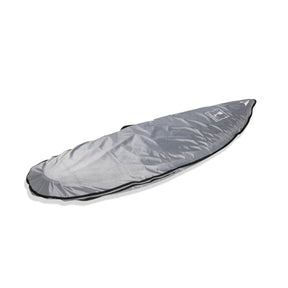 Roam Surfboard Stealth Sleeve Short, graue Schutzhülle aus Kunststoff, Seitenansicht