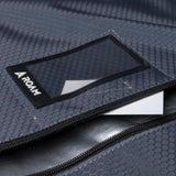Roam Surfboard Converter Coffin Transporttasche in Schwarz mit Reißverschluss und gepolstertem Material, Detailansicht