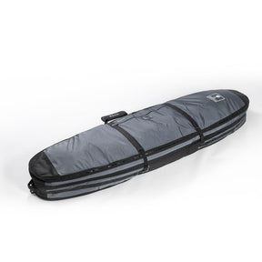 Roam Surfboard Converter Coffin Transporttasche in Grau und Schwarz mit Tragegriffen, Seitenansicht