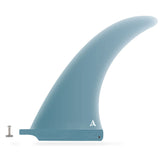 ROAM Surfboard Single Finne Flex US Box, blaue Flosse mit Flex-Material, Seitenansicht