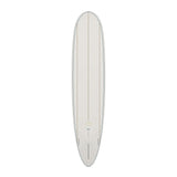 TORQ TET 24/7 Longboard Surfboard in Weiß, Draufsicht, mit Centerline und modernem Design