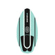 Skimboard SkimOne in Mintgrün mit schwarzem Mittelstreifen, Soft EVA Traction, Draufsicht