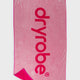 Dryrobe Strandtuch rosa mit Dryrobe-Logo, Baumwollmischgewebe, zusammengefaltet präsentiert