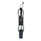 ROAM Surfboard Leash PRO Knie schwarz grau Neopren Verbindungsleine mit Manschette Frontalansicht