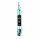 Roam Surfboard Leash Premium 7 Zoll, hellblau mit schwarzem Verschluss, Frontalansicht