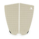 Roam Footpad Deck Grip Traction Pad 2-teilig in Creme mit strukturierter Oberfläche, Draufsicht