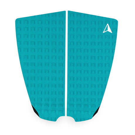 Roam Footpad Deck Grip Traction Pad 2-teilig türkis mit strukturierter Oberfläche, Draufsicht