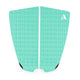 Roam Footpad Deck Grip Traction Pad 2-tlg in Mint, zwei selbstklebende Griffpads mit strukturierter Oberfläche, Draufsicht