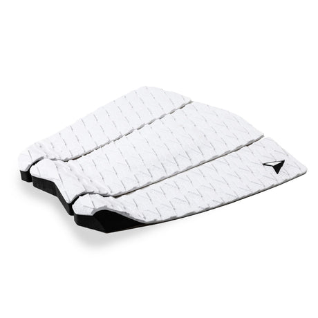 Roam Footpad Deck Grip Traction Pad 3-tlg weiß mit strukturierter Oberfläche, dreiteilig, Draufsicht