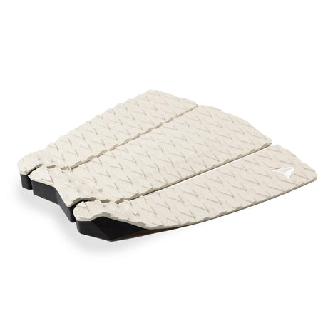 Roam Footpad Deck Grip Traction Pad 3-teilig in Creme und Schwarz mit strukturierter Oberfläche, dreiteilige Fußmatte für Surfboards
