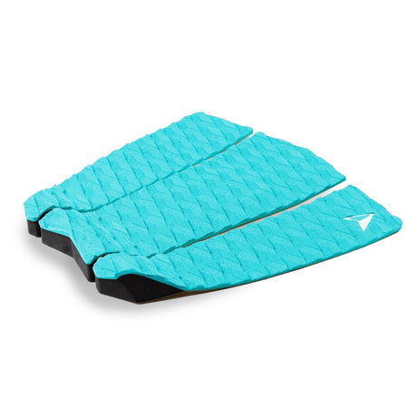 Roam Footpad Deck Grip Traction Pad 3-teilig in Türkis mit strukturierter Oberfläche, dreiteilige Anordnung