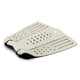 Roam Footpad Deck Grip Traction Comp Pad in Creme mit strukturierter Oberfläche, Draufsicht