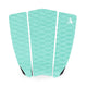 Roam Footpad Deck Grip Traction Pad 3-teilig in Mint, dreiteiliges Griffpad-Set mit Rautenmuster für Surfboards