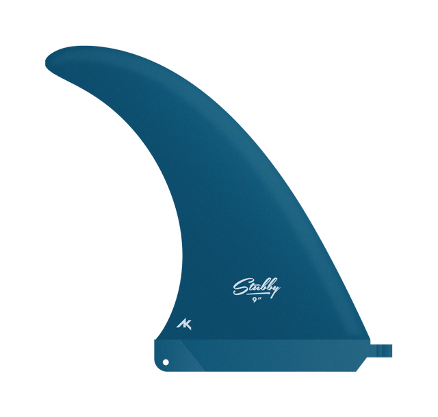 AK FIN STUBBY DARK TEAL 9"SINGLE FIN 2026
