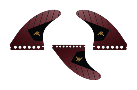 AK FIN STAPLE MEDIUM THRUSTER SET 2026