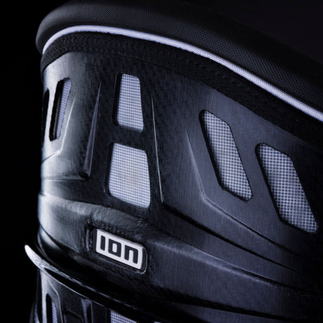 ION Collision Vest Element Side Zip 2026, schwarz, Schutzweste mit Seitlichem Reißverschluss, Detailansicht