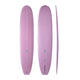 NSP 2026 Sleep Walker Surfboard in Rosa, Draufsicht und Seitenansicht