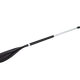 NSP 2026 Aluminium Paddel 2er Set, schwarz-silber, Seitenansicht