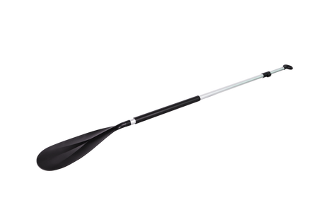 NSP 2026 Aluminium Paddel 2er Set, schwarz-silber, Seitenansicht