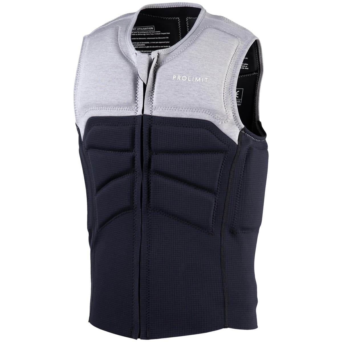 ProLimit PL Mercury Stretch Vest Half Padded Frontzip Black 25 (7)