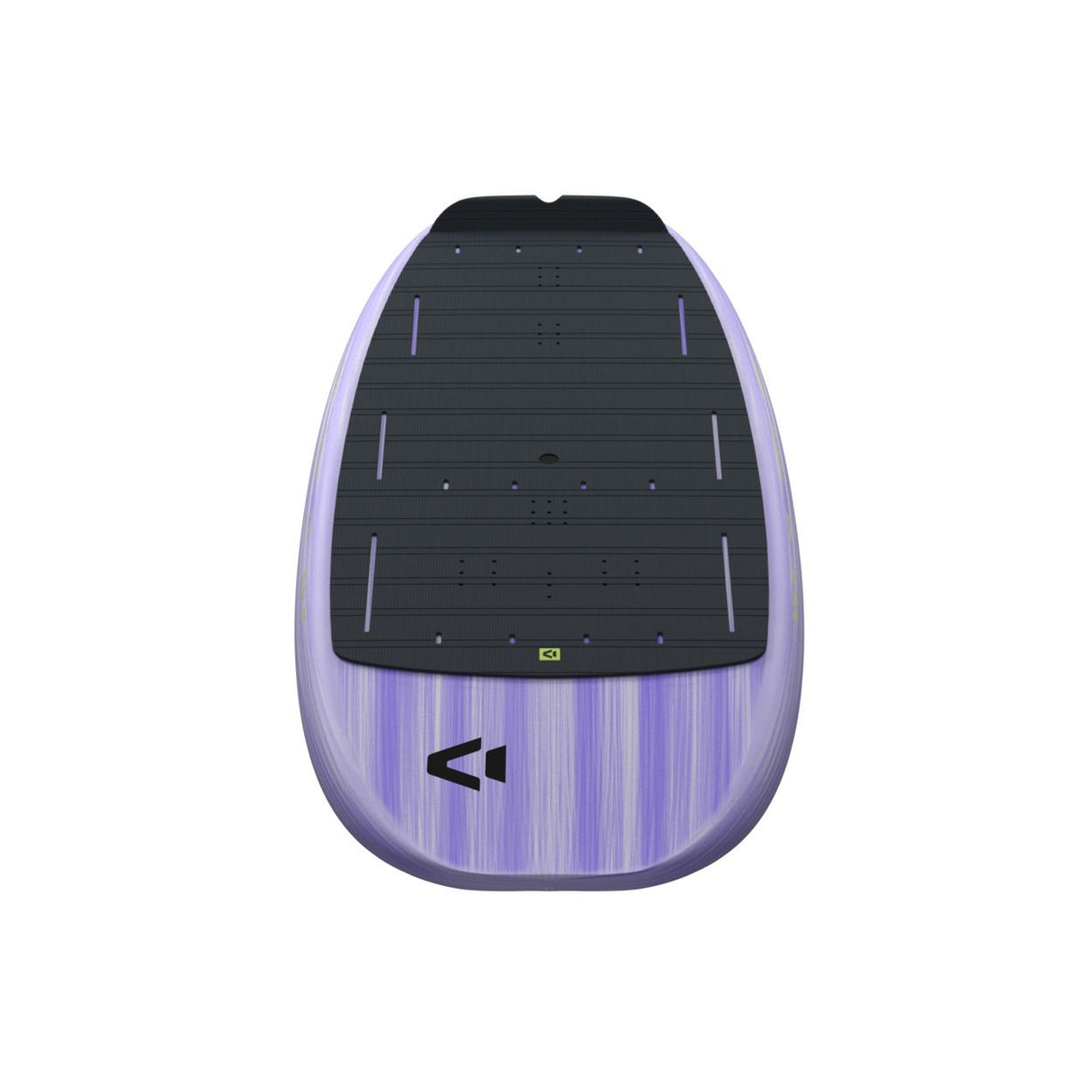 Duotone Sky Style 2027 Wakeboard in Lila und Schwarz mit Duotone-Design, Draufsicht
