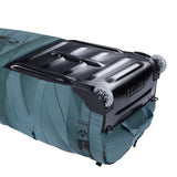 Duotone Team Bag 2027 Sporttasche aus Nylon in Blau und Schwarz mit strukturiertem Design und Tragegriffen, Draufsicht
