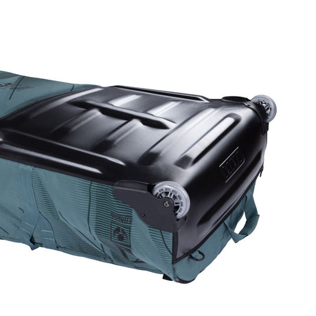 Duotone Team Bag 2027 Teamtasche in Blau und Schwarz mit Rollen und Teleskopgriff, Draufsicht